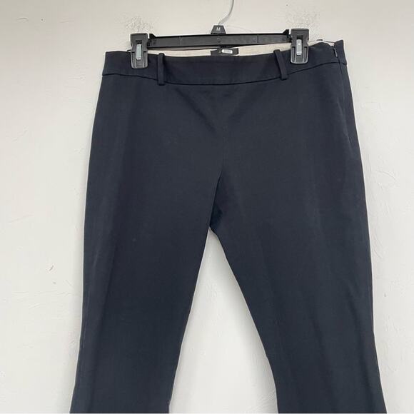 J Crew Black Minnie Side Zip Slim Fit Trouser Dress Pants Womens 6 Preppy Ankle - Picture 2 of 10
